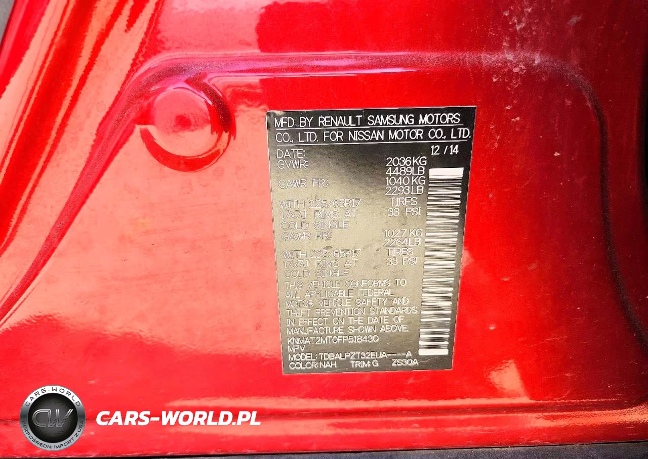 2015 Nissan Rogue S VIN:KNMAT2MT0FP518430 - 12