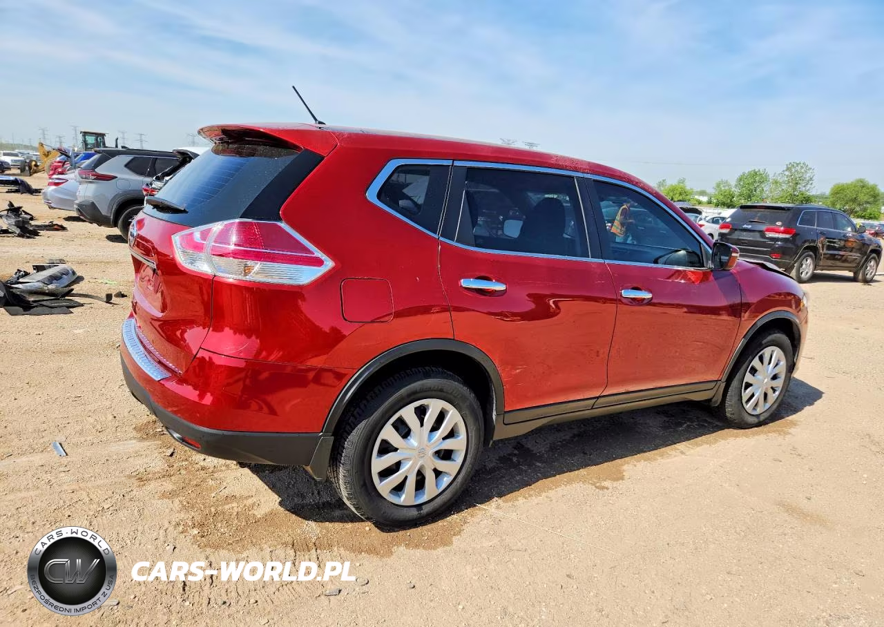 2015 Nissan Rogue S VIN:KNMAT2MT0FP518430 - 3