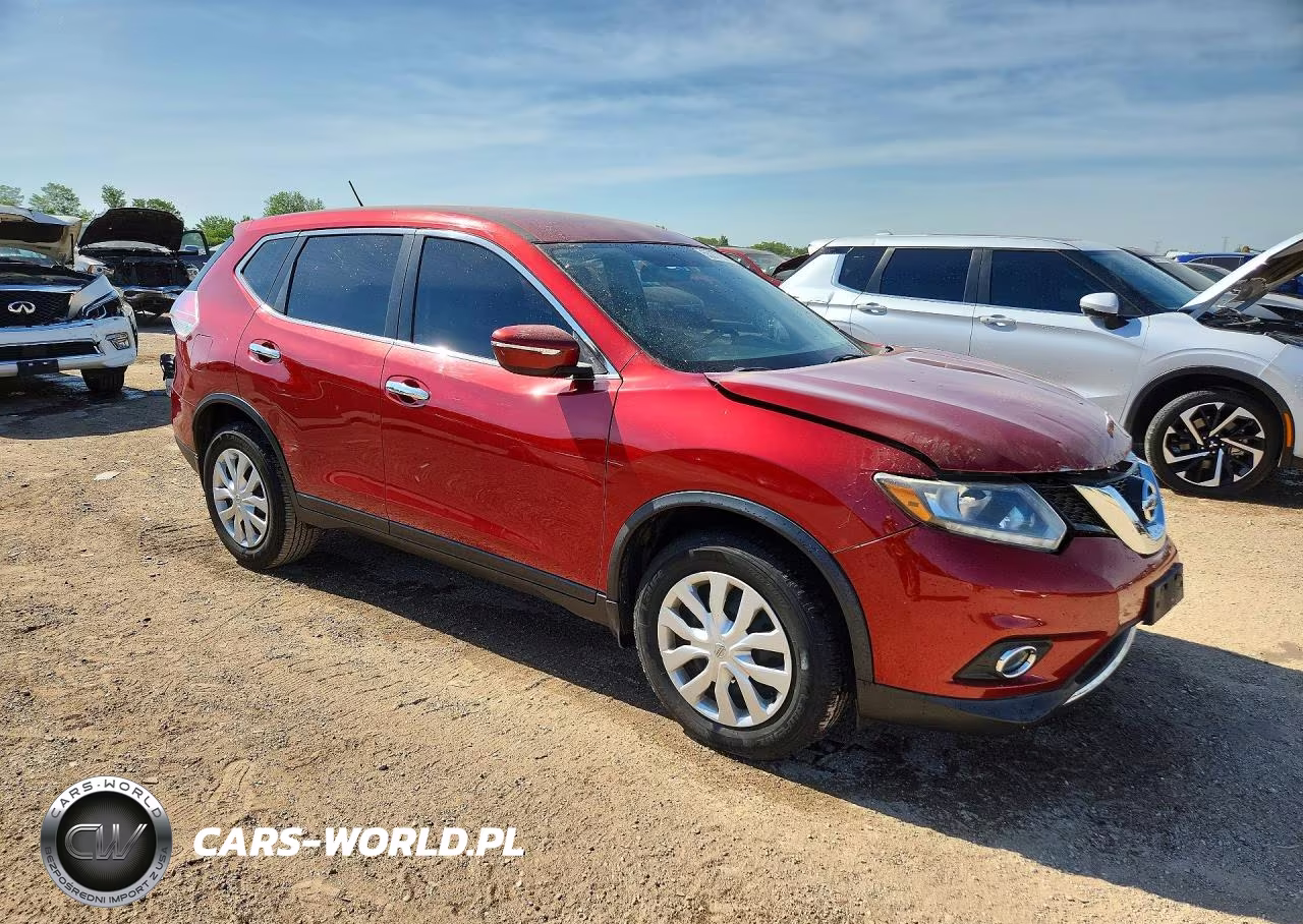 2015 Nissan Rogue S VIN:KNMAT2MT0FP518430 - 4