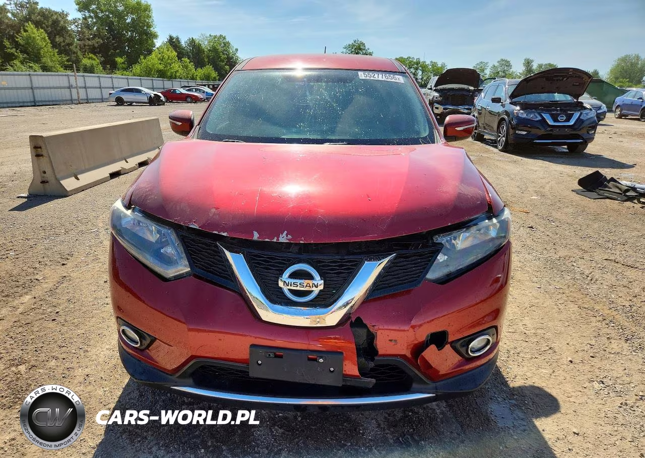 2015 Nissan Rogue S VIN:KNMAT2MT0FP518430 - 5