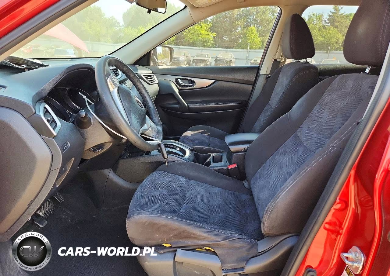 2015 Nissan Rogue S VIN:KNMAT2MT0FP518430 - 7