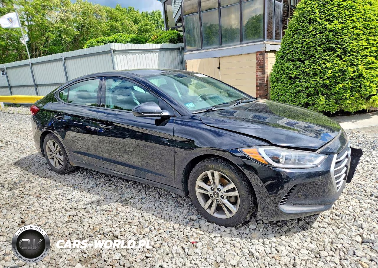 2018 Hyundai Elantra Sel VIN:KMHD84LF3JU702854 - 4