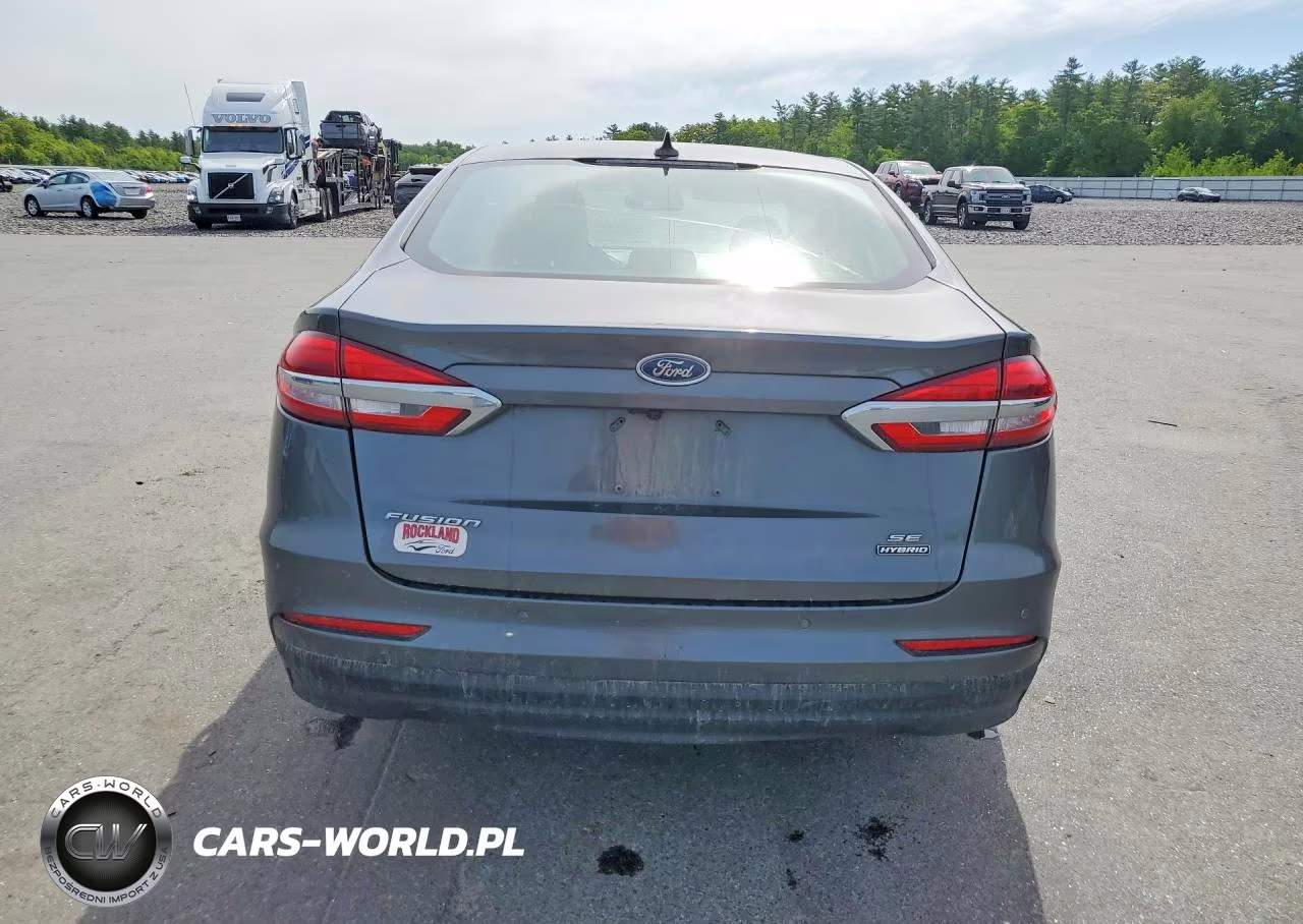 2020 Ford Fusion Se VIN:3FA6P0LU9LR100810 - 6