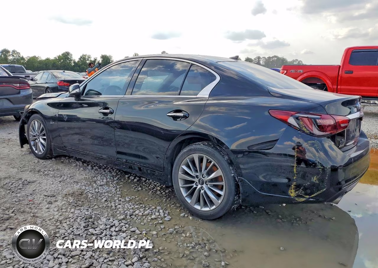 2018 Infiniti Q50 3.0T Luxe VIN:JN1EV7APXJM590359 - 2