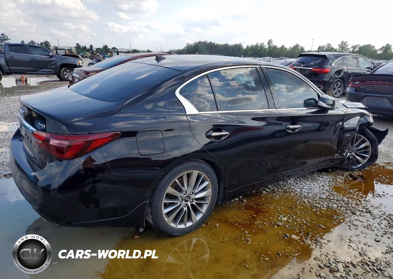 2018 Infiniti Q50 3.0T Luxe VIN:JN1EV7APXJM590359 - 3