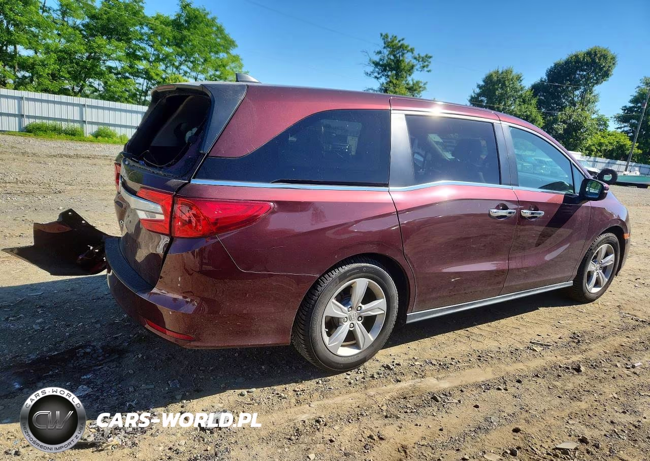 2019 Honda Odyssey Ex VIN:5FNRL6H54KB060045 - 3