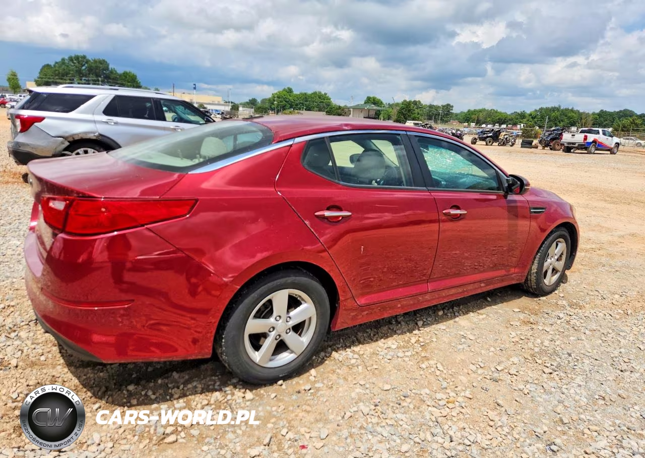 2014 Kia Optima Lx VIN:5XXGM4A77EG270371 - 3