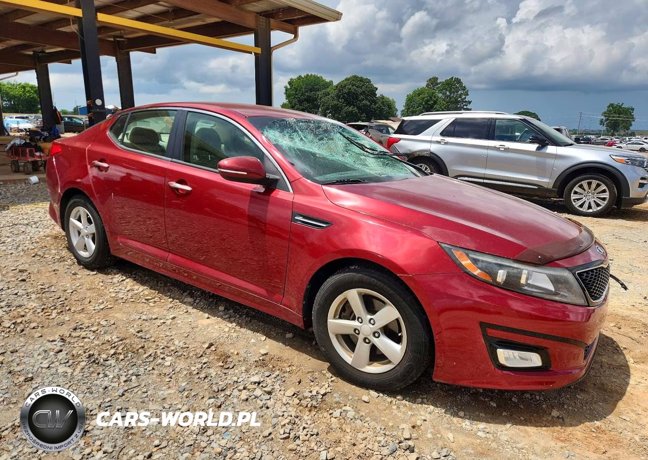 2014 Kia Optima Lx VIN:5XXGM4A77EG270371 - 4