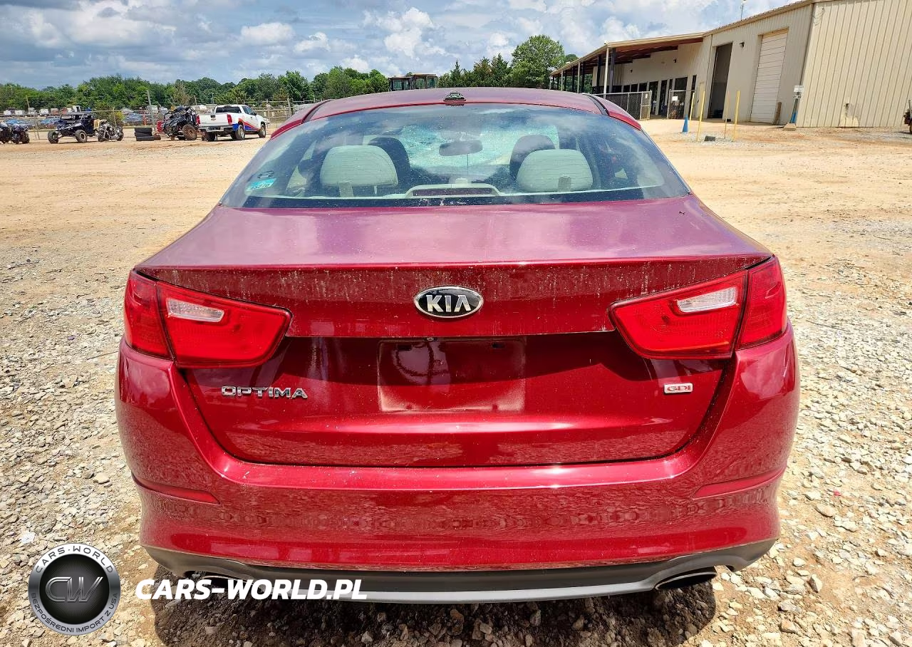 2014 Kia Optima Lx VIN:5XXGM4A77EG270371 - 6