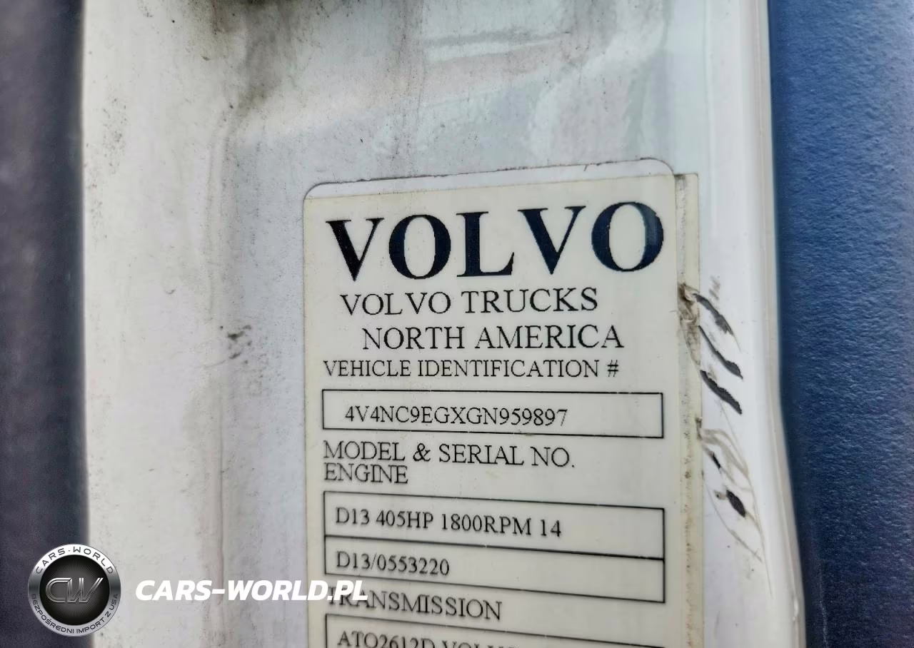 2016 Volvo Vnl Semi Truck VIN:4V4NC9EGXGN959897 - 10