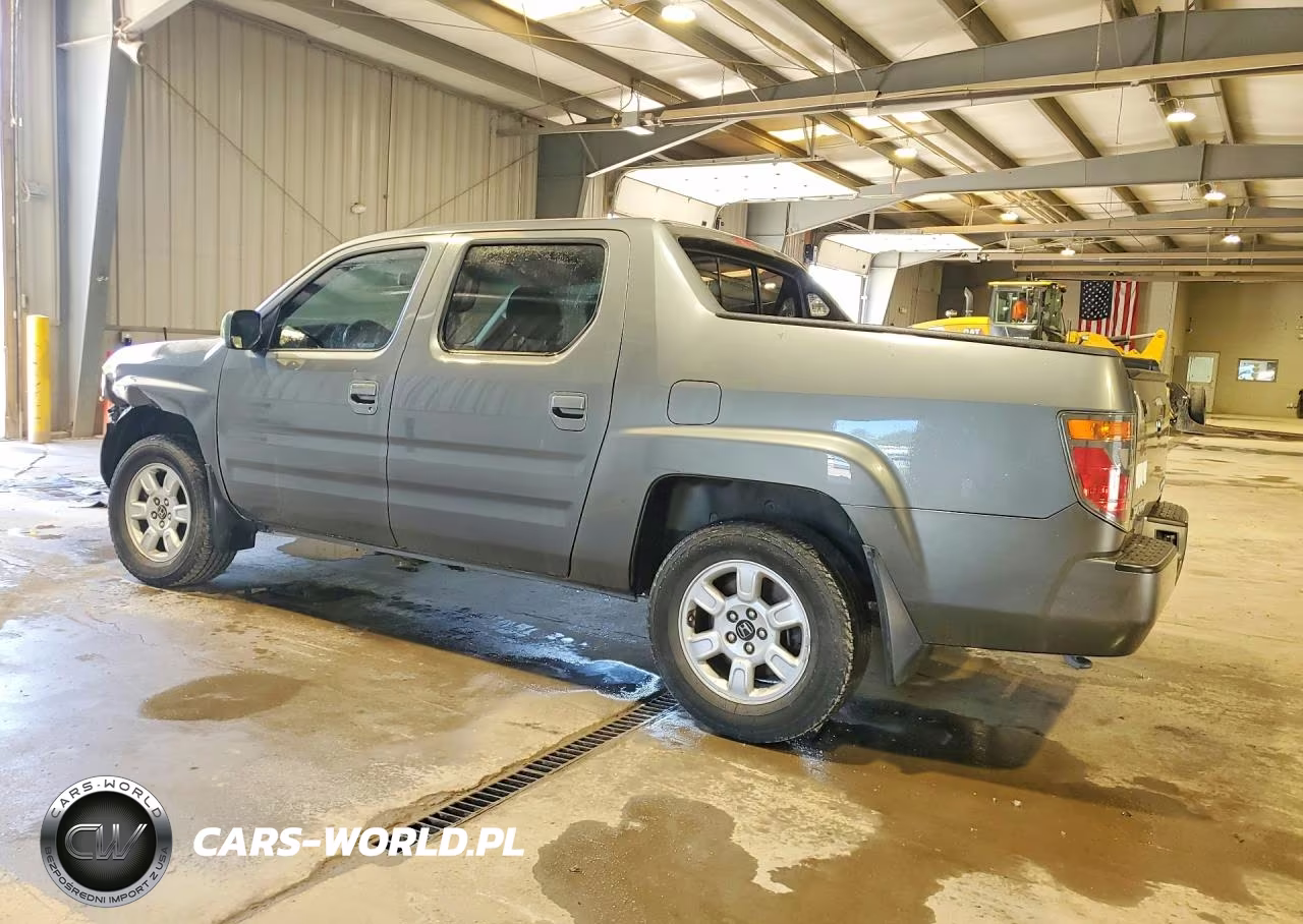 2007 Honda Ridgeline Rtl VIN:2HJYK16537H509619 - 2
