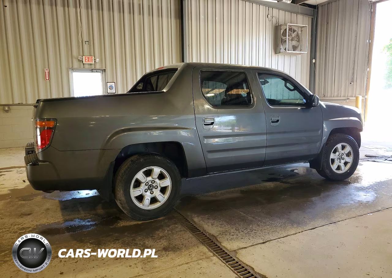 2007 Honda Ridgeline Rtl VIN:2HJYK16537H509619 - 3