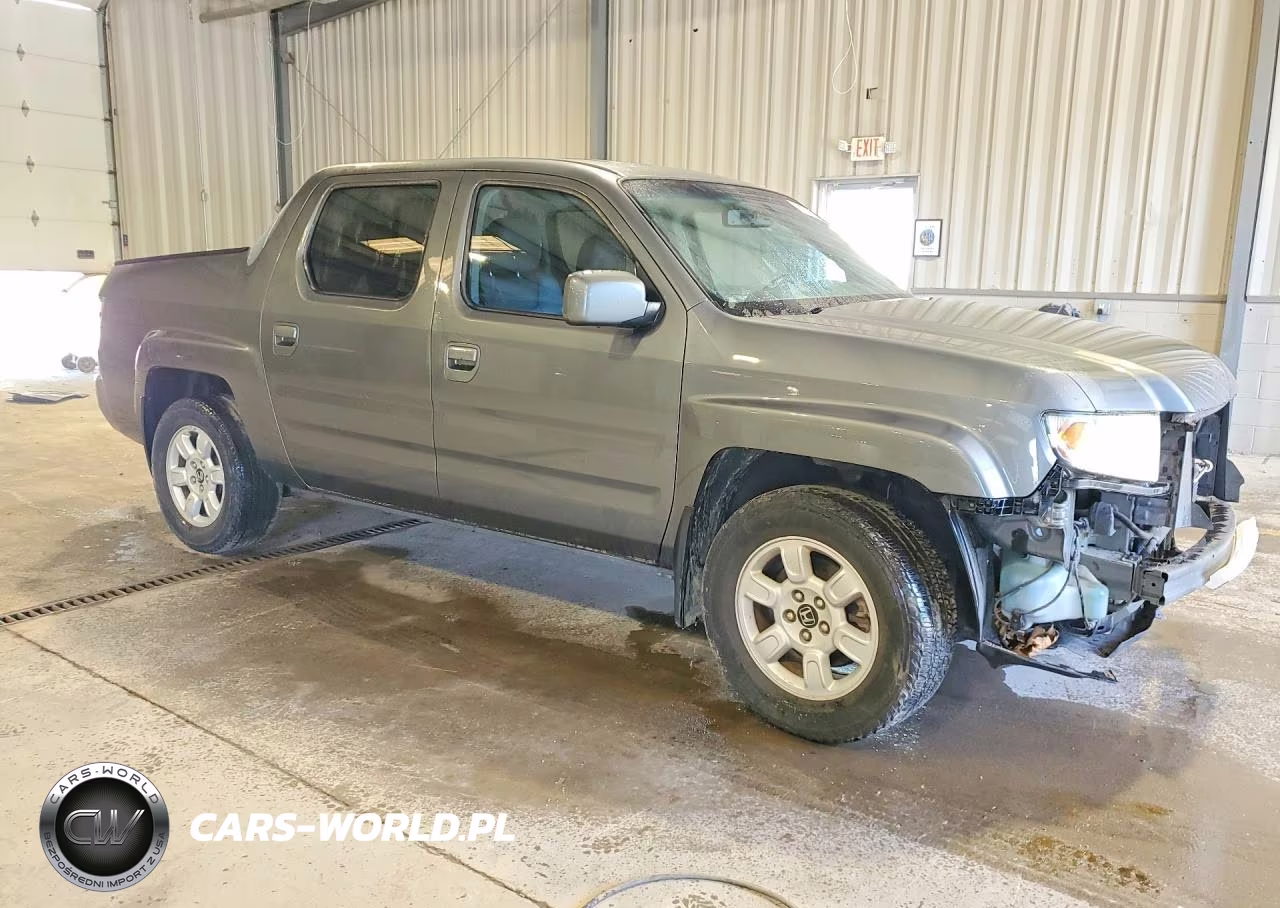 2007 Honda Ridgeline Rtl VIN:2HJYK16537H509619 - 4