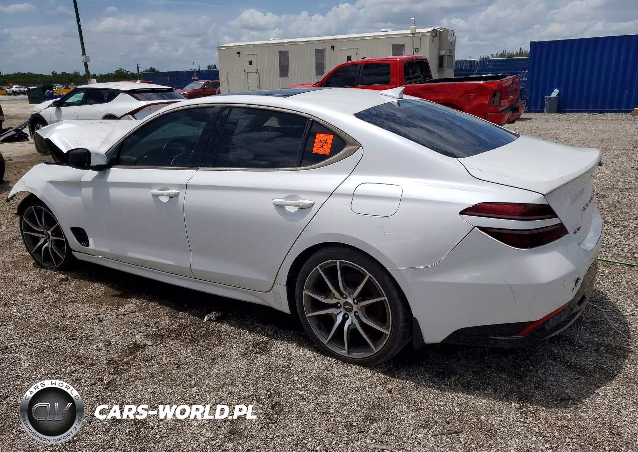 2023 Genesis G70 2.0T VIN:KMTG34TA9PU120207 - 2