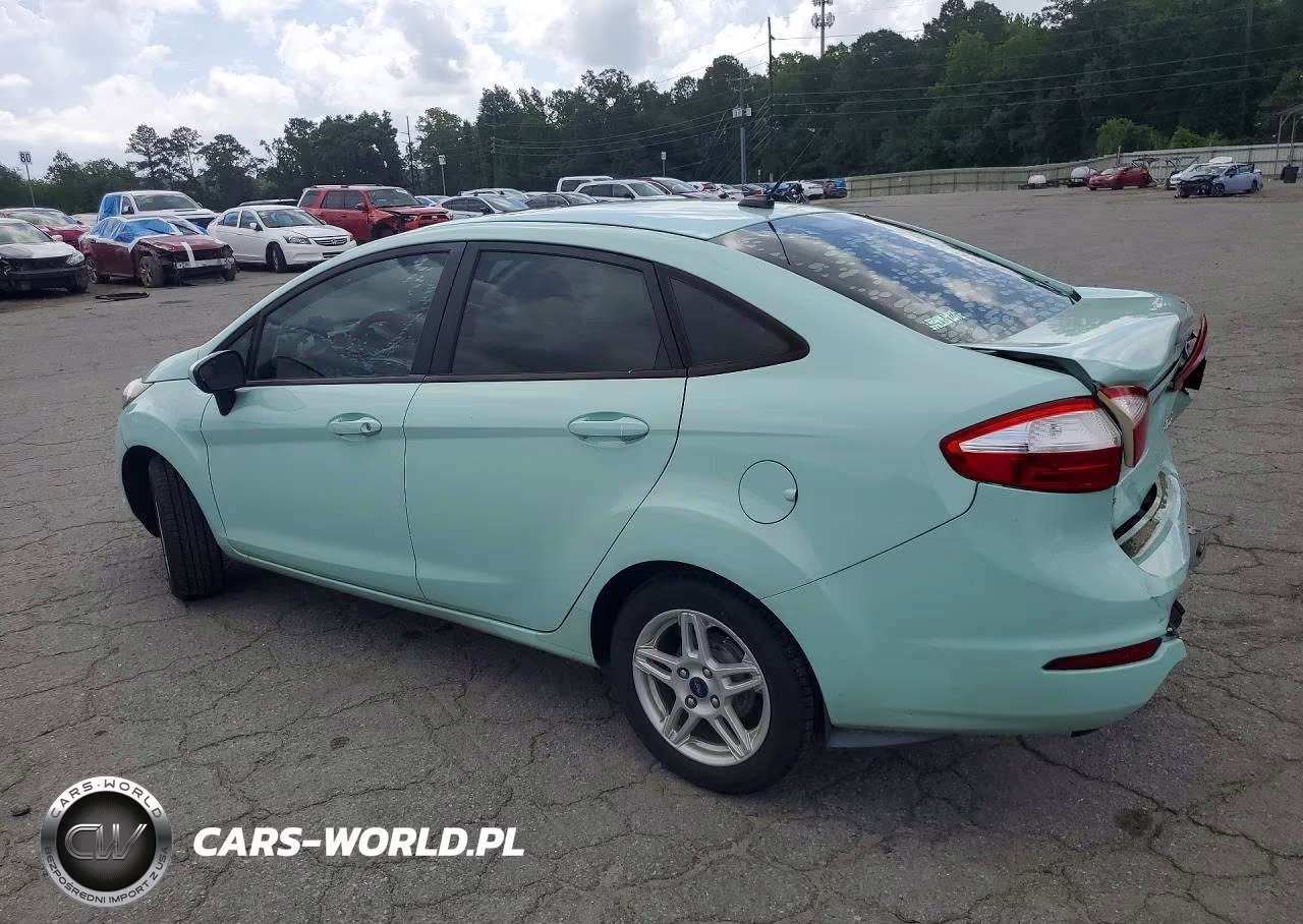 2017 Ford Fiesta Se VIN:3FADP4BJ8HM163844 - 2