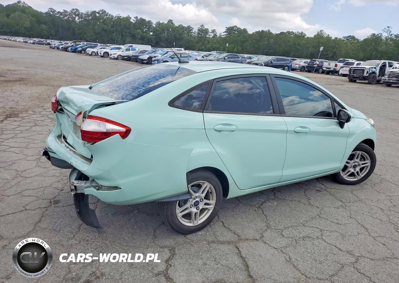 2017 Ford Fiesta Se VIN:3FADP4BJ8HM163844 - 3