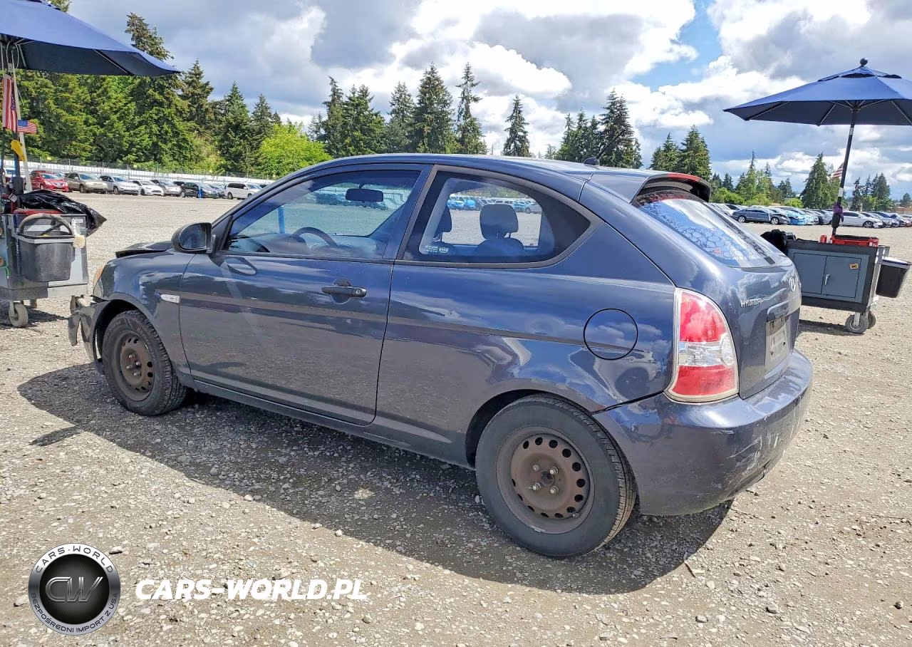 2008 Hyundai Accent Gs VIN:KMHCM36C68U097970 - 2