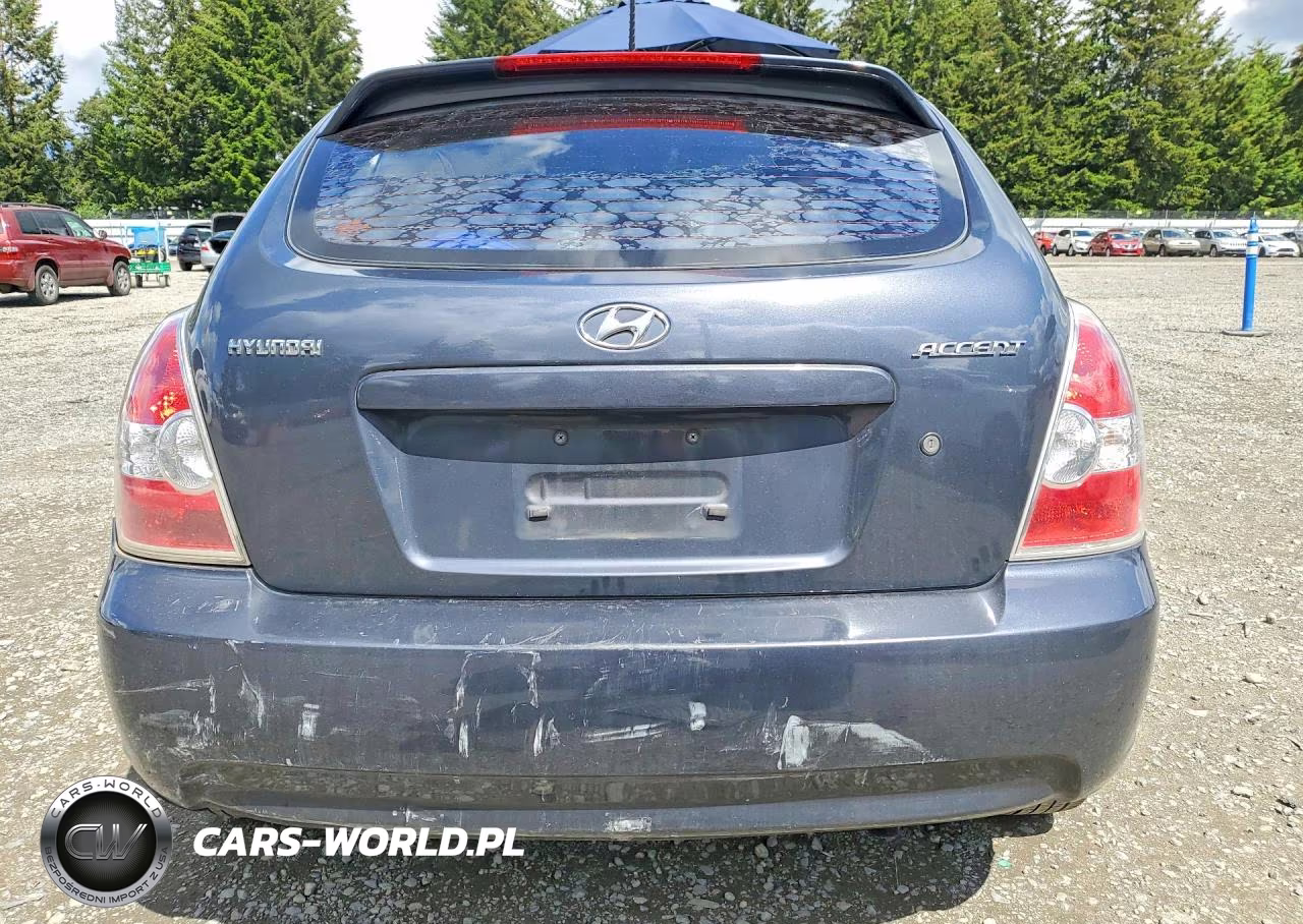 2008 Hyundai Accent Gs VIN:KMHCM36C68U097970 - 6
