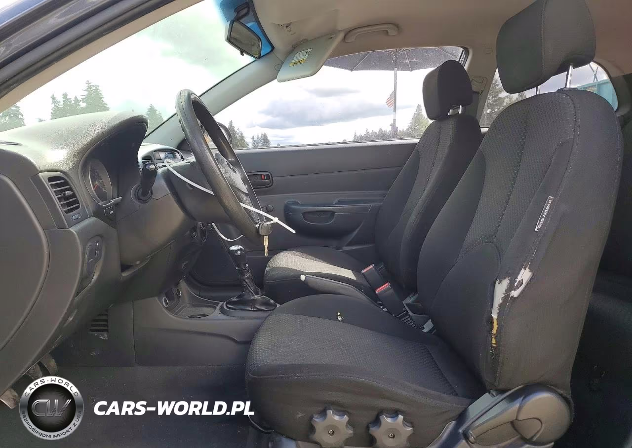 2008 Hyundai Accent Gs VIN:KMHCM36C68U097970 - 7