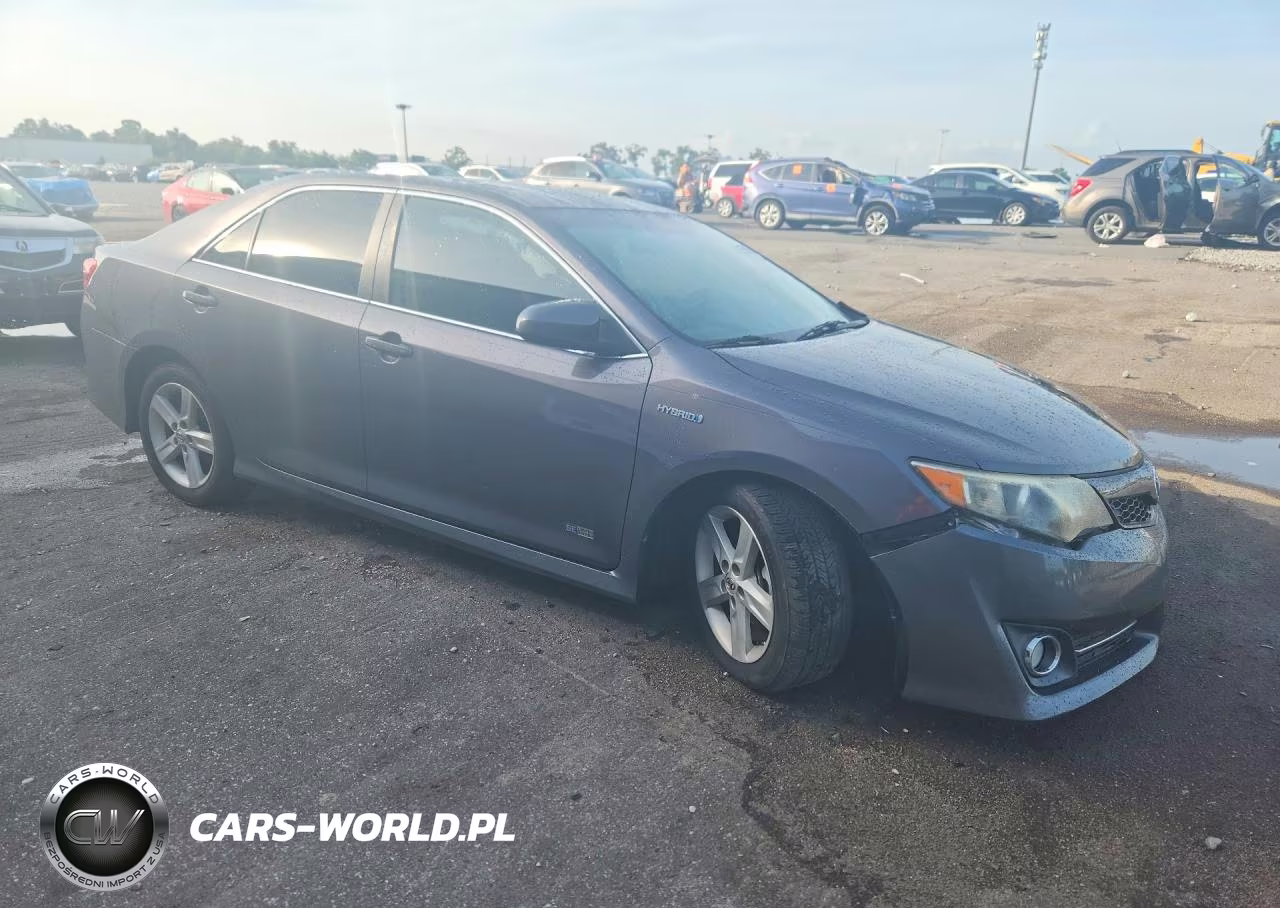 2014 Toyota Camry Hybrid Se VIN:4T1BD1FK0EU129718 - 4