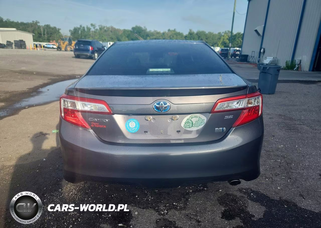 2014 Toyota Camry Hybrid Se VIN:4T1BD1FK0EU129718 - 6