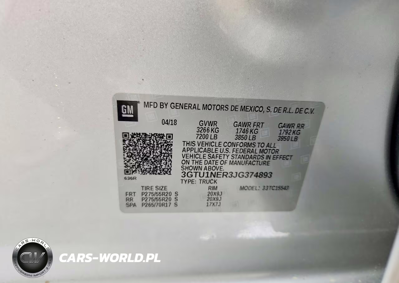 2018 GMC Sierra C1500 Slt VIN:3GTU1NER3JG374893 - 12