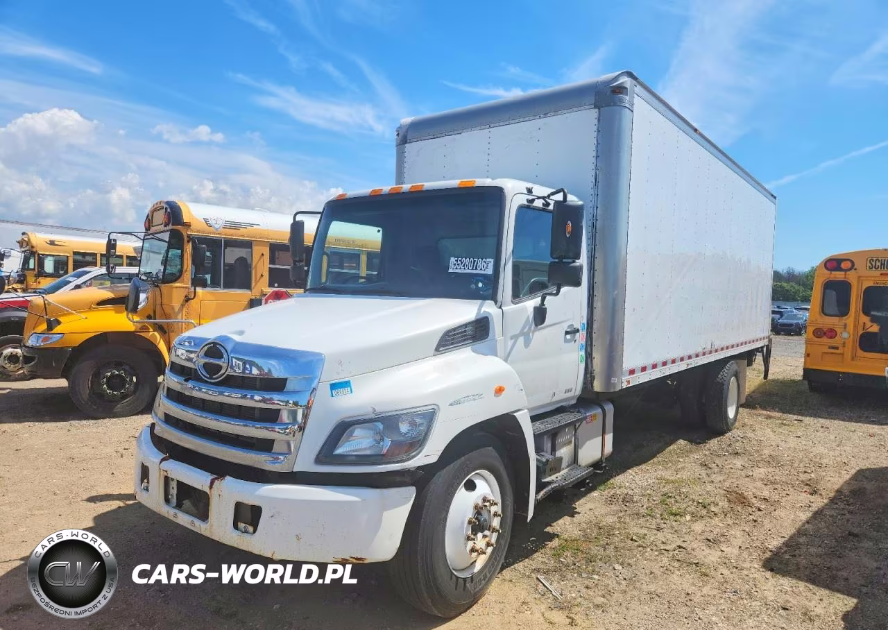 2016 Hino 338 Box Truck VIN:5PVNV8JTXG4S53859 - 2