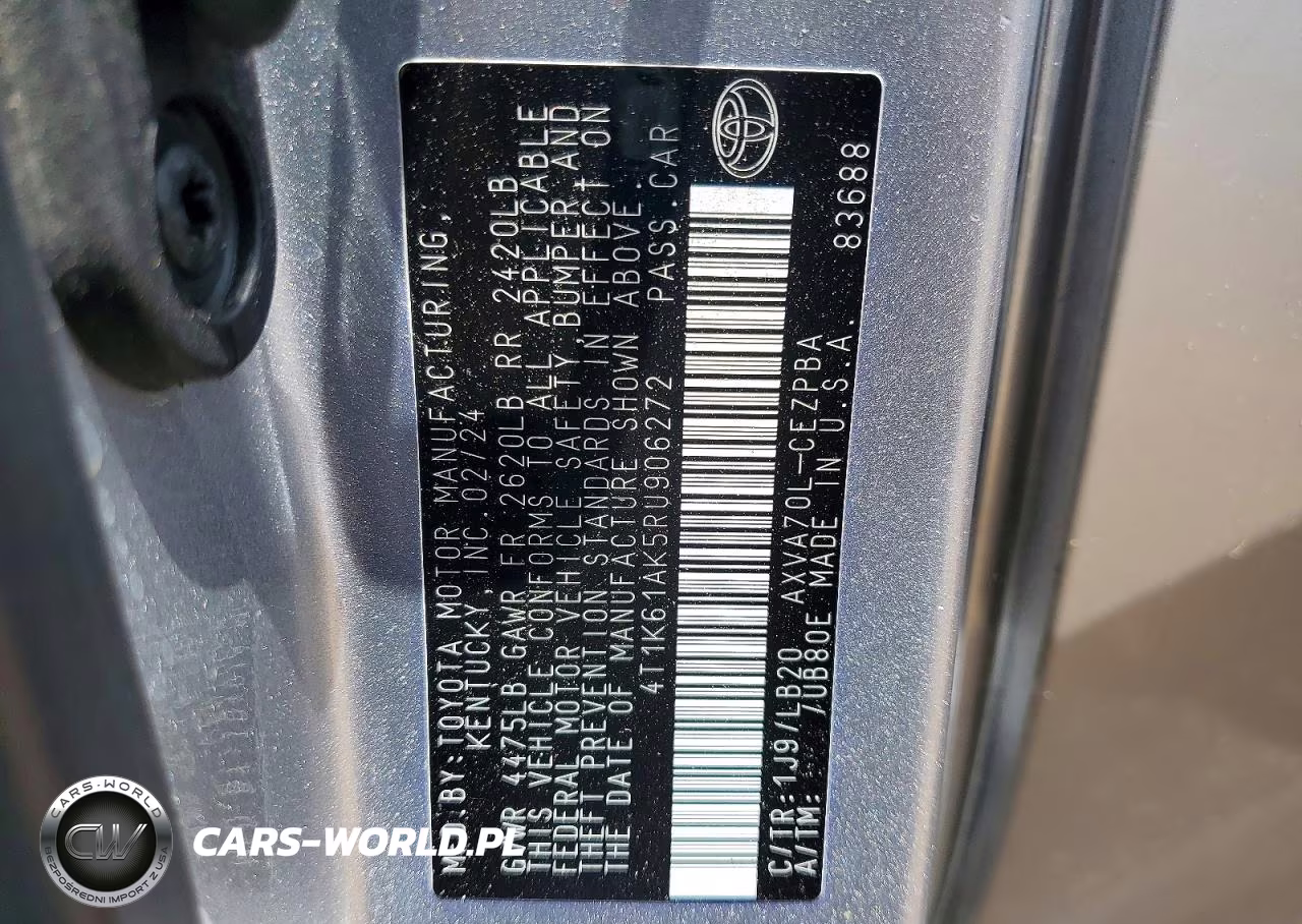 2024 Toyota Camry Xse VIN:4T1K61AK5RU906272 - 12
