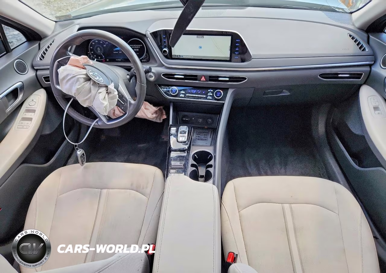 2023 Hyundai Sonata Sel VIN:KMHL14JA3PA306361 - 8