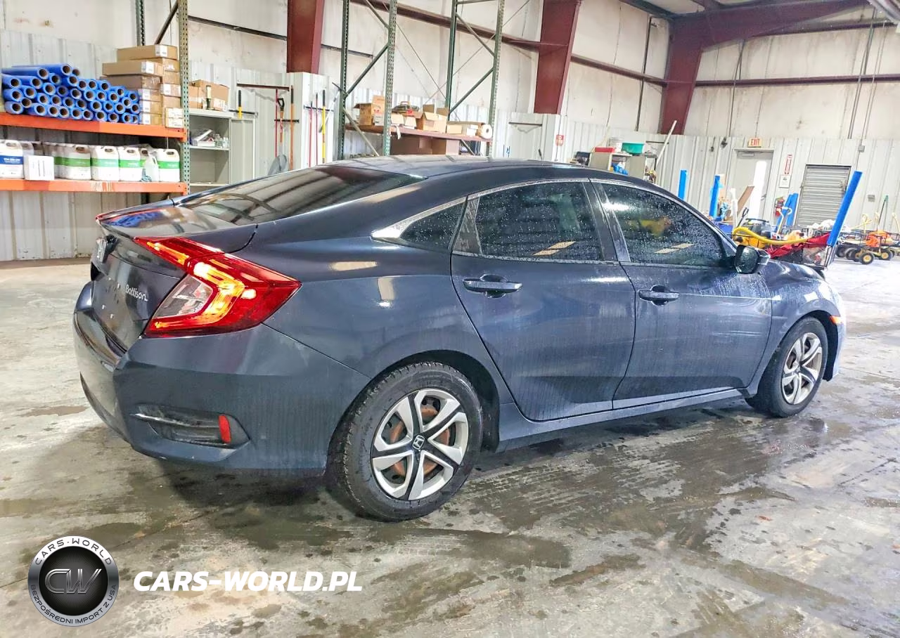 2018 Honda Civic Lx VIN:2HGFC2F51JH525566 - 3