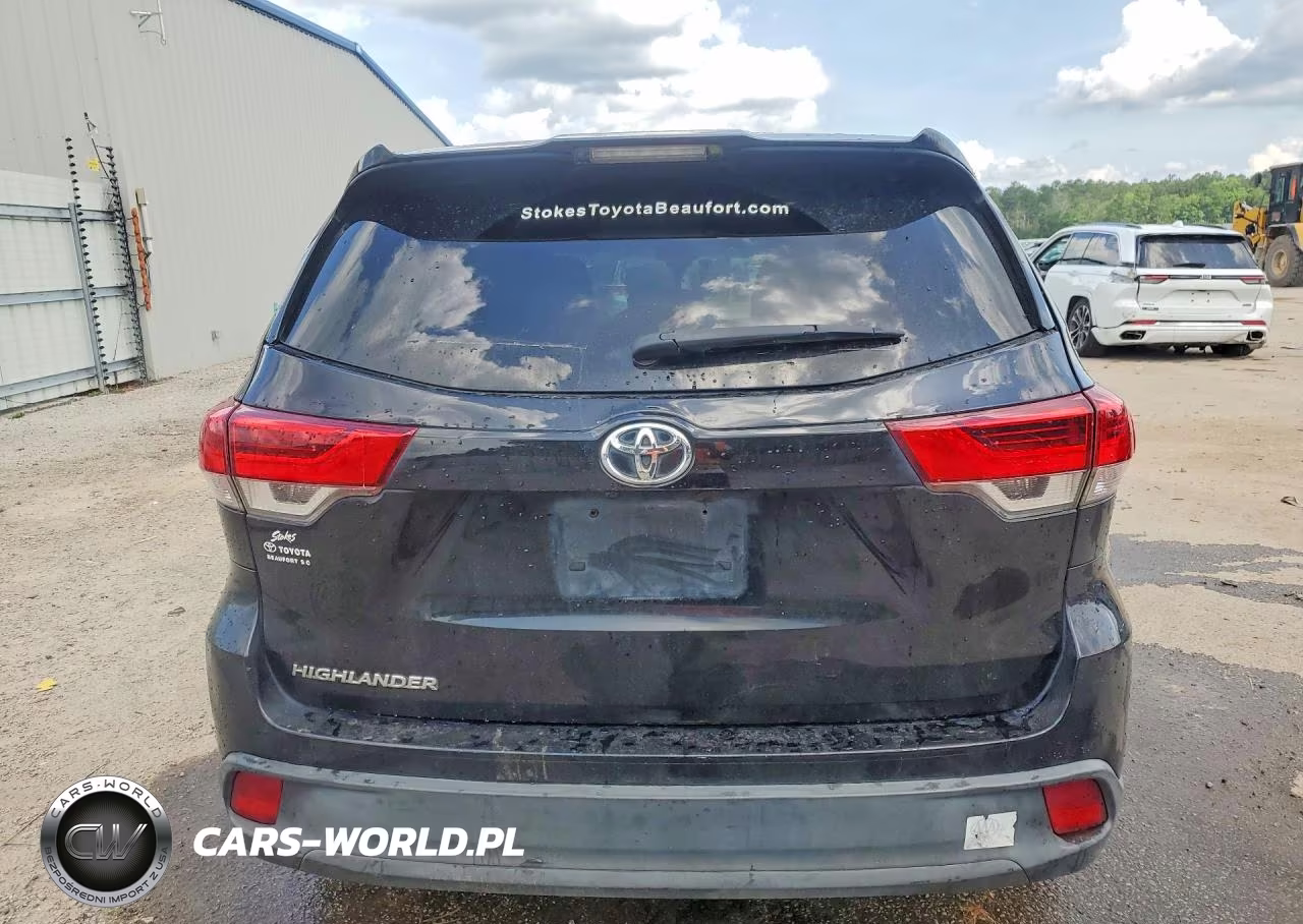 2019 Toyota Highlander Le VIN:5TDZARFH6KS060337 - 6