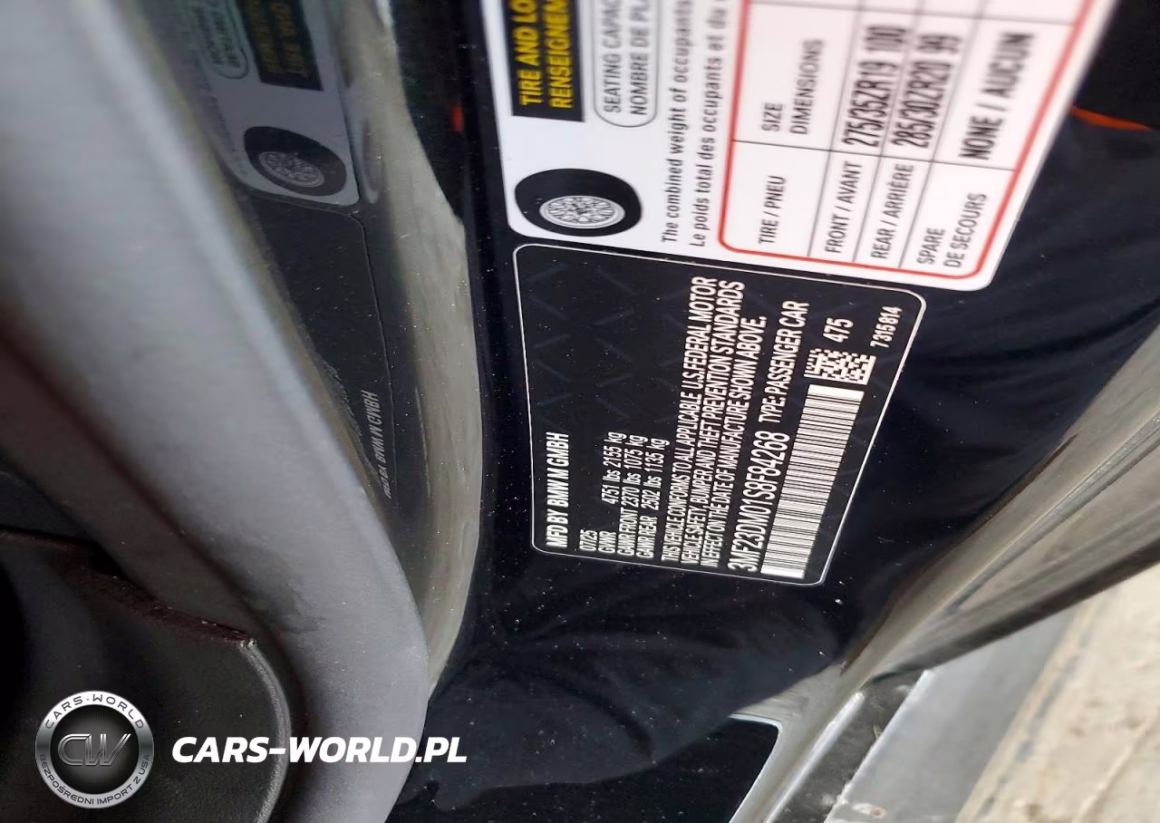 2025 BMW M2 VIN:3MF23DM01S8F84268 - 12