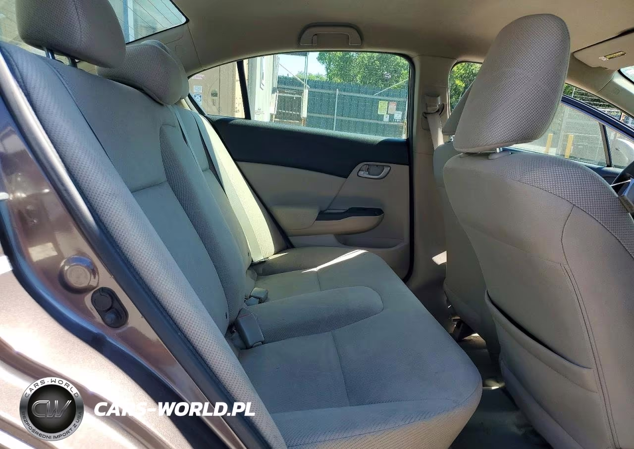 2012 Honda Civic Lx VIN:2HGFB2F54CH581216 - 10