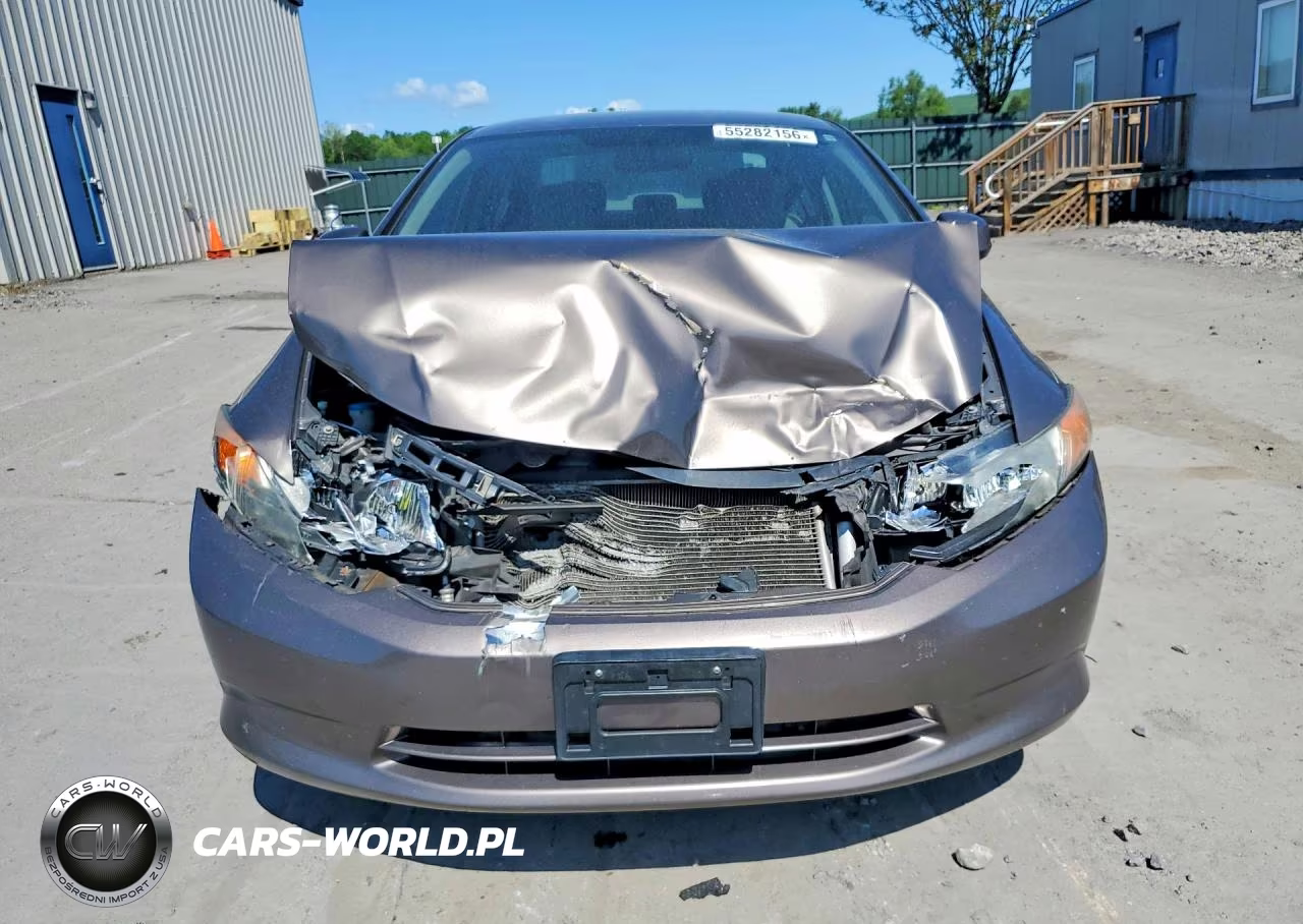 2012 Honda Civic Lx VIN:2HGFB2F54CH581216 - 5