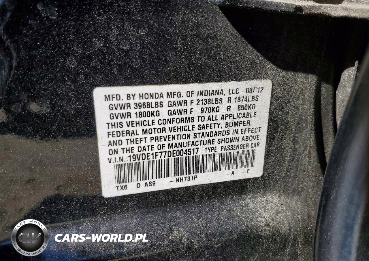 2013 Acura Ilx 20 Tech VIN:19VDE1F77DE004517 - 12