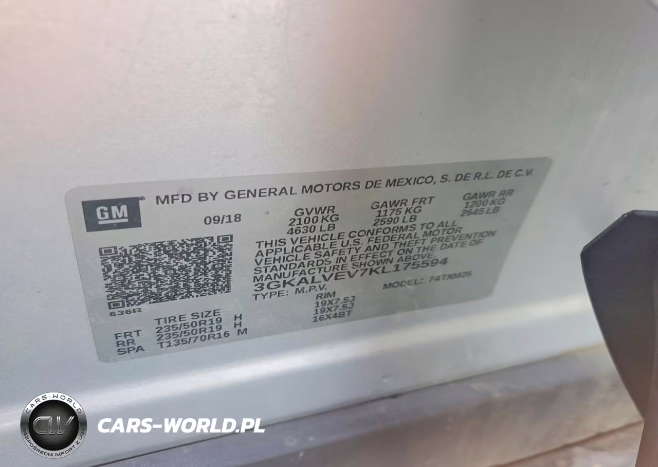 2019 GMC Terrain Slt VIN:3GKALVEV7KL175594 - 13