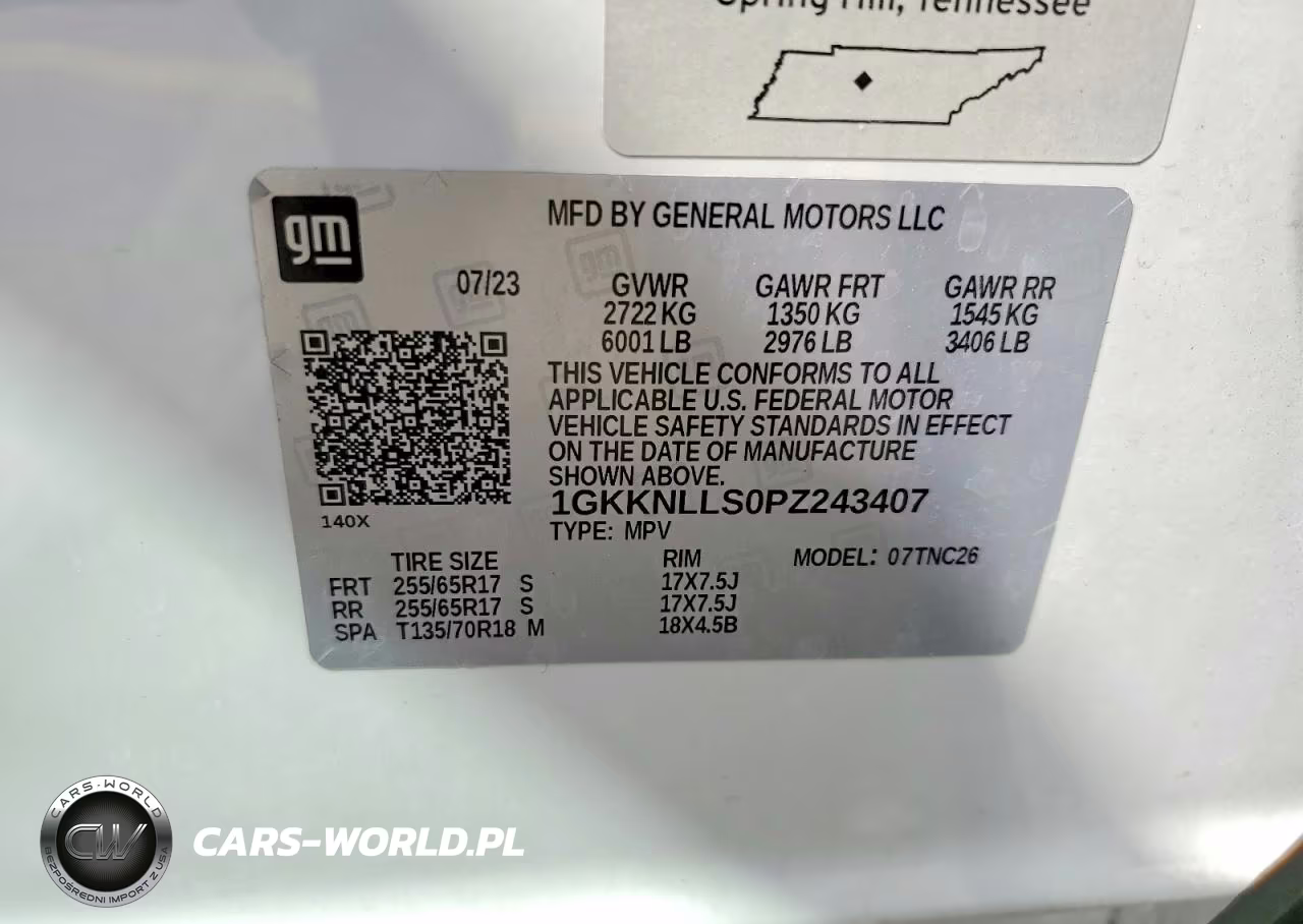 2023 GMC Acadia At4 VIN:1GKKNLLS0PZ243407 - 14