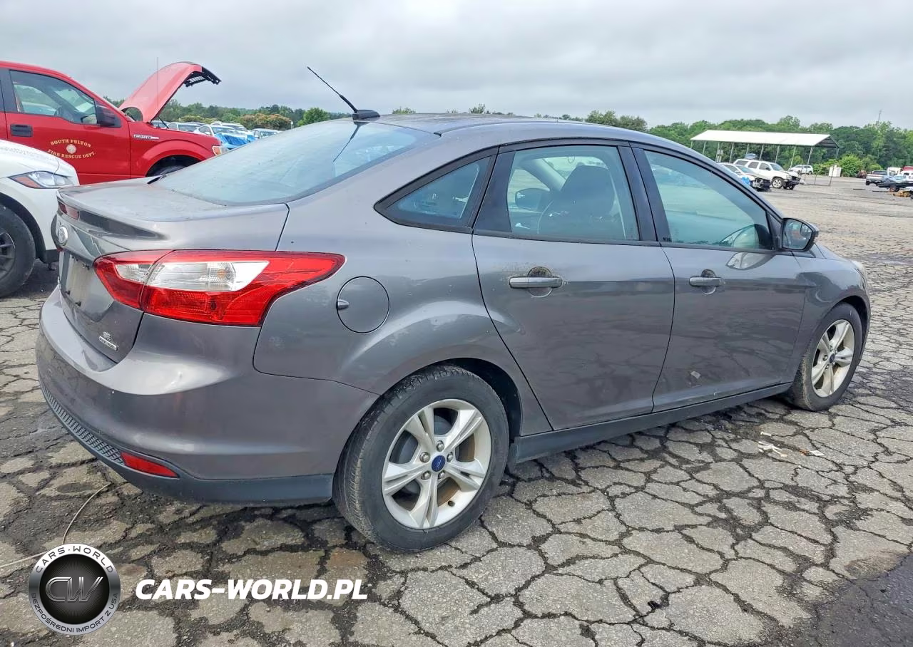 2014 Ford Focus Se VIN:1FADP3F21EL446855 - 3