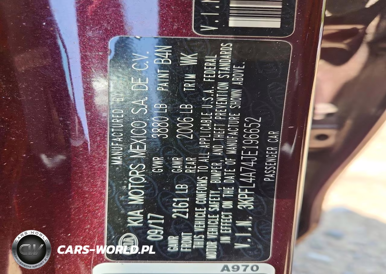 2018 Kia Forte Lx VIN:3KPFL4A74JE196652 - 12