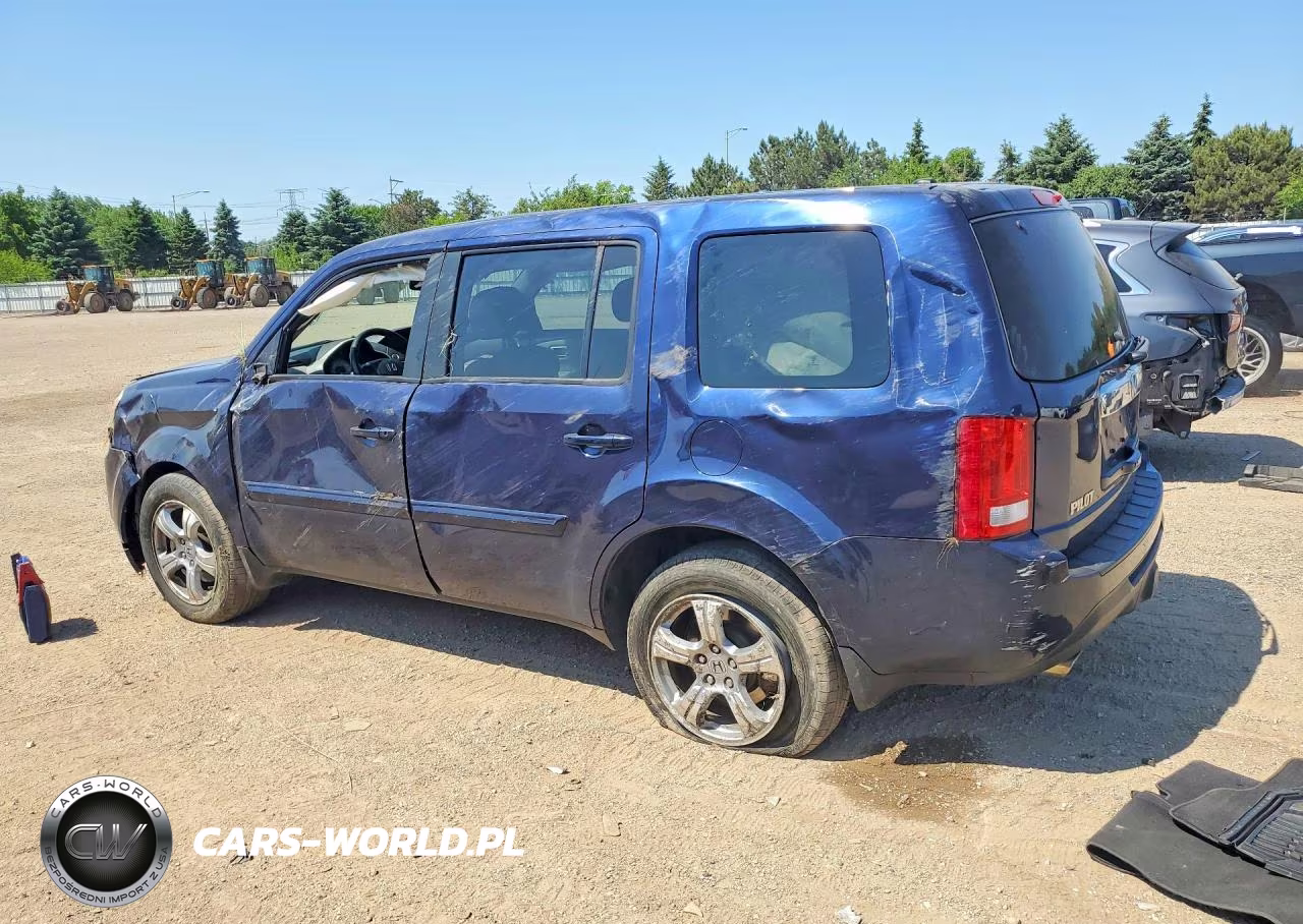 2014 Honda Pilot Exl VIN:5FNYF4H52EB021059 - 2