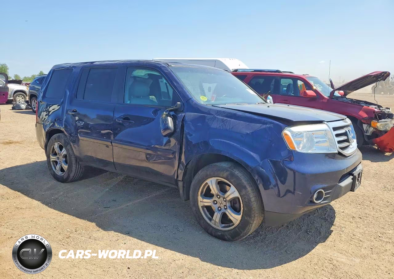 2014 Honda Pilot Exl VIN:5FNYF4H52EB021059 - 4