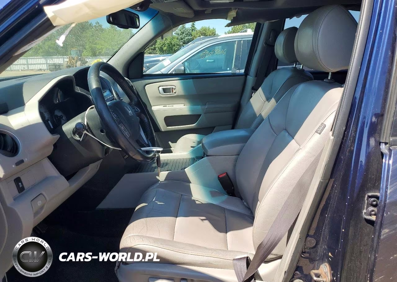 2014 Honda Pilot Exl VIN:5FNYF4H52EB021059 - 7