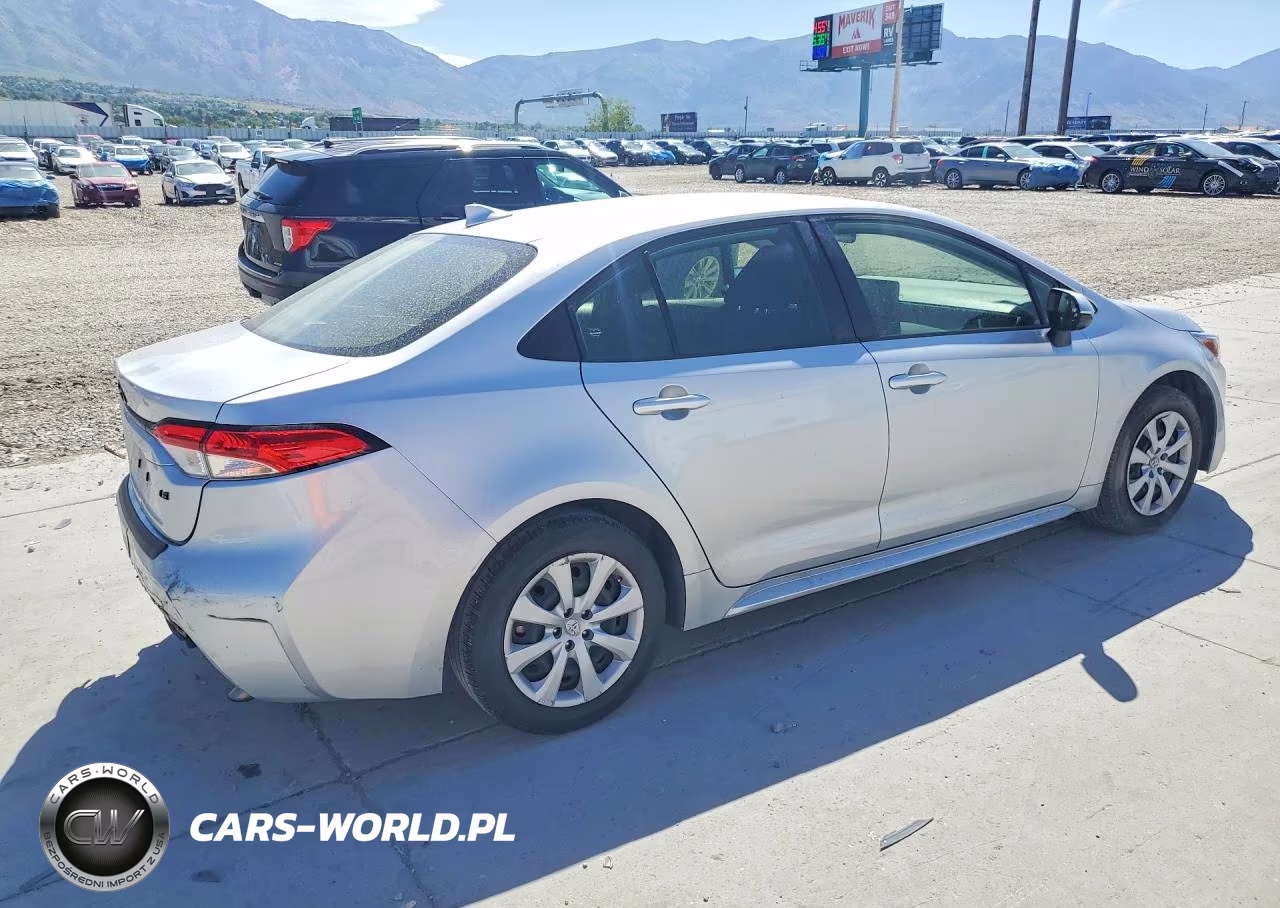 2022 Toyota Corolla Le VIN:JTDEPMAE8N3027584 - 3