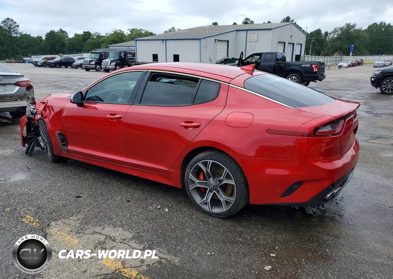 2019 Kia Stinger Gt VIN:KNAE35LC4K6064880 - 2