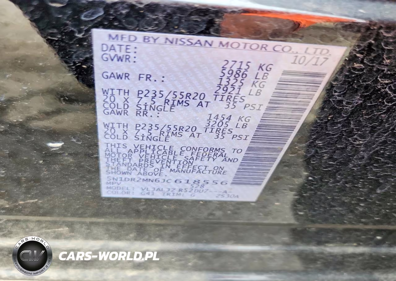 2018 Nissan Pathfinder Platinum VIN:5N1DR2MN6JC618556 - 13