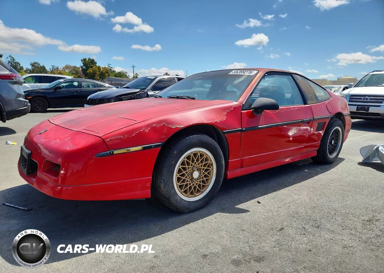 1988 Pontiac Fiero Gt