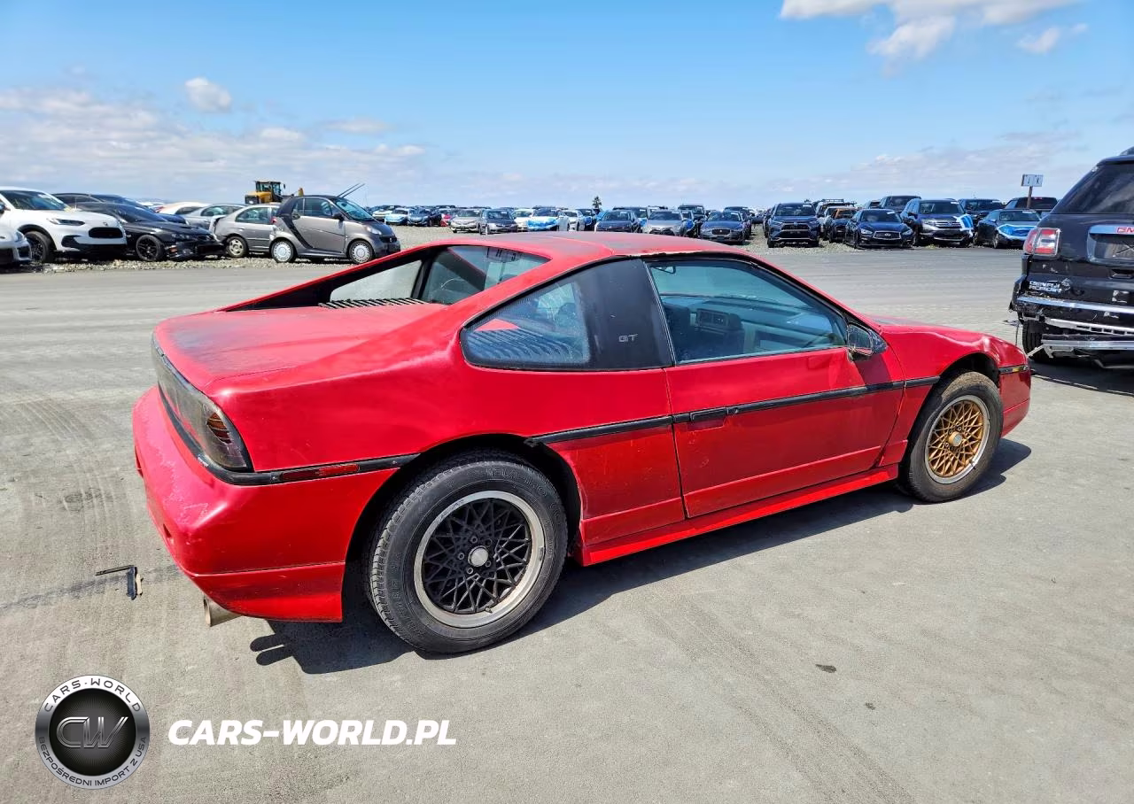 1988 Pontiac Fiero Gt VIN:1G2PG1199JP223468 - 3