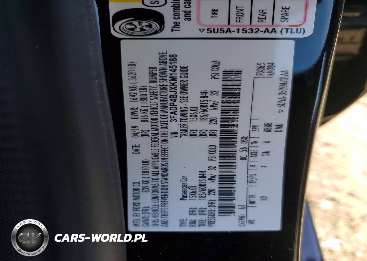 2019 Ford Fiesta Se VIN:3FADP4BJXKM145188 - 12