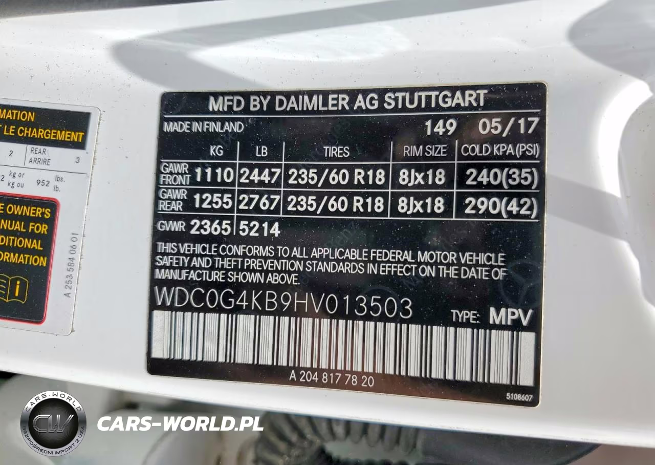 2017 Mercedes-Benz Glc 300 4Matic VIN:WDC0G4KB9HV013503 - 13