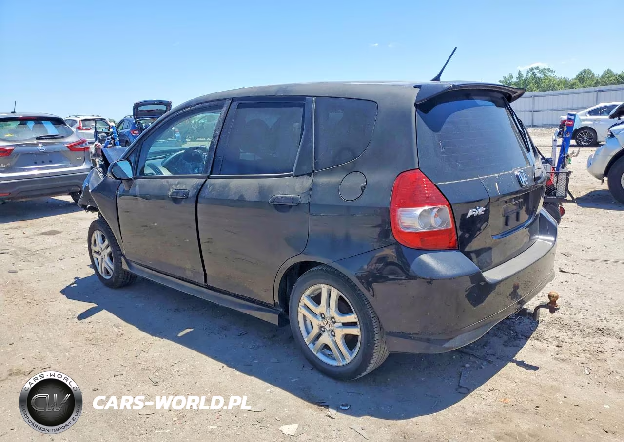 2008 Honda Fit Sport VIN:JHMGD37628S035698 - 2